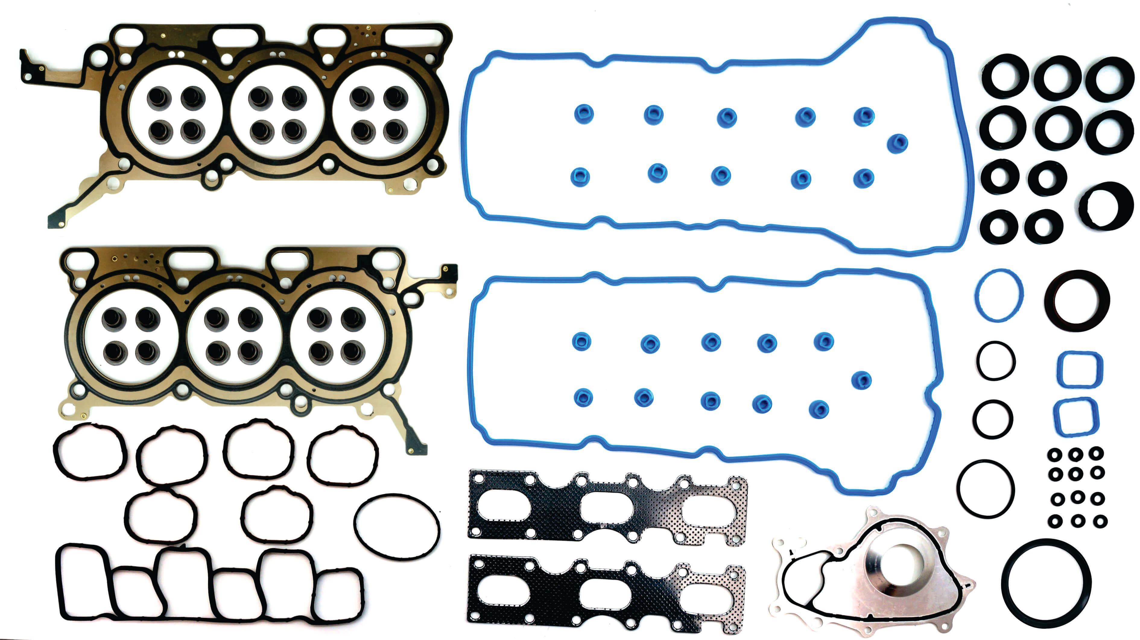 Head Gasket With Bolts For 07-12 Ford Edge, Flex, Taurus, Lincoln MKZ & MKX 3.5L DOHC