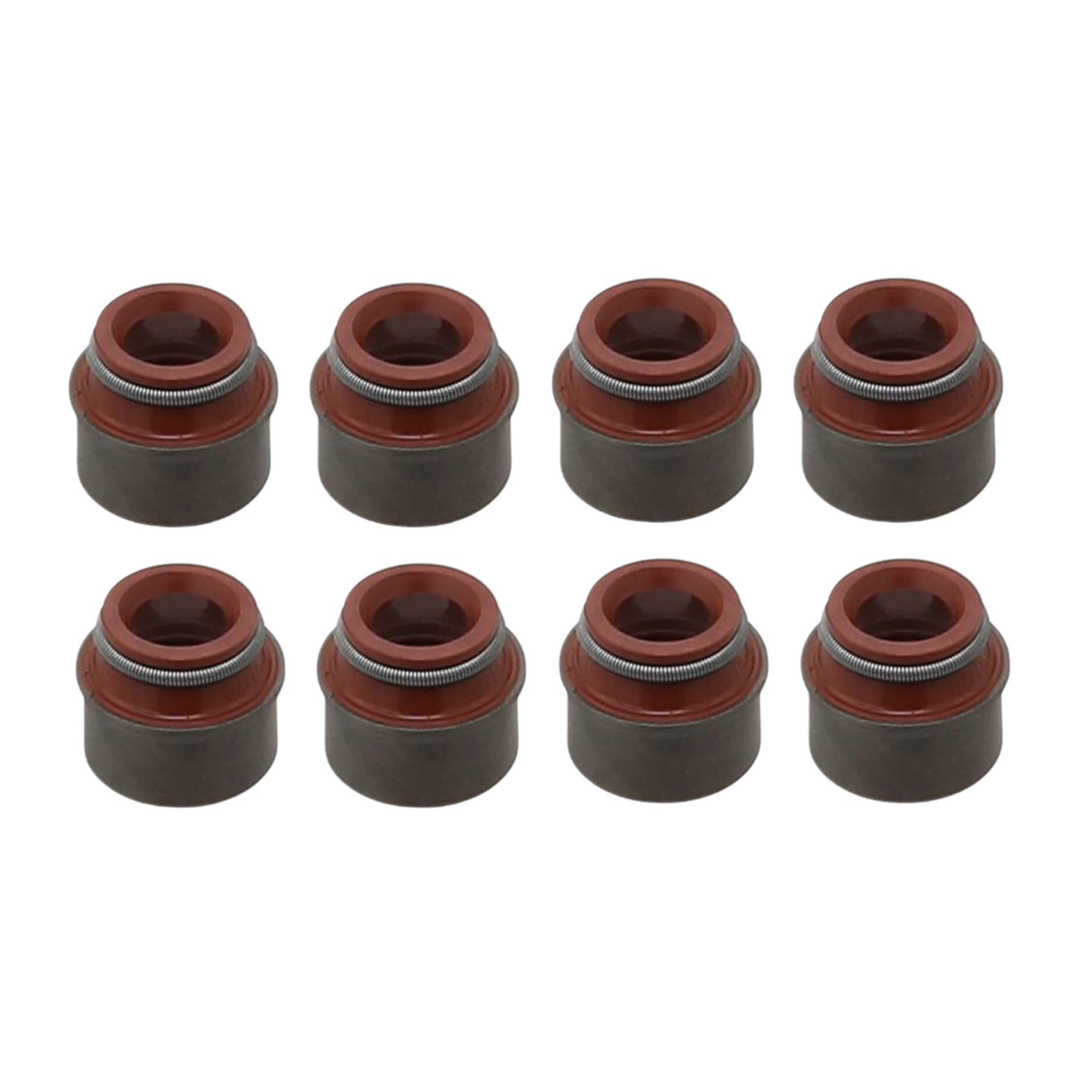 Juego de sellos de válvula para Dodge Ram 700 1.4 l. SOHC 8 válvulas Fiat 350.A1.000 Grande Punto Promaster Rapid Punto Evo Vástago [mm]: 7 Diámetro interior [mm]: 9.8 Diámetro exterior [mm]: 13.2 Altura [mm]: 10 70-26058-00