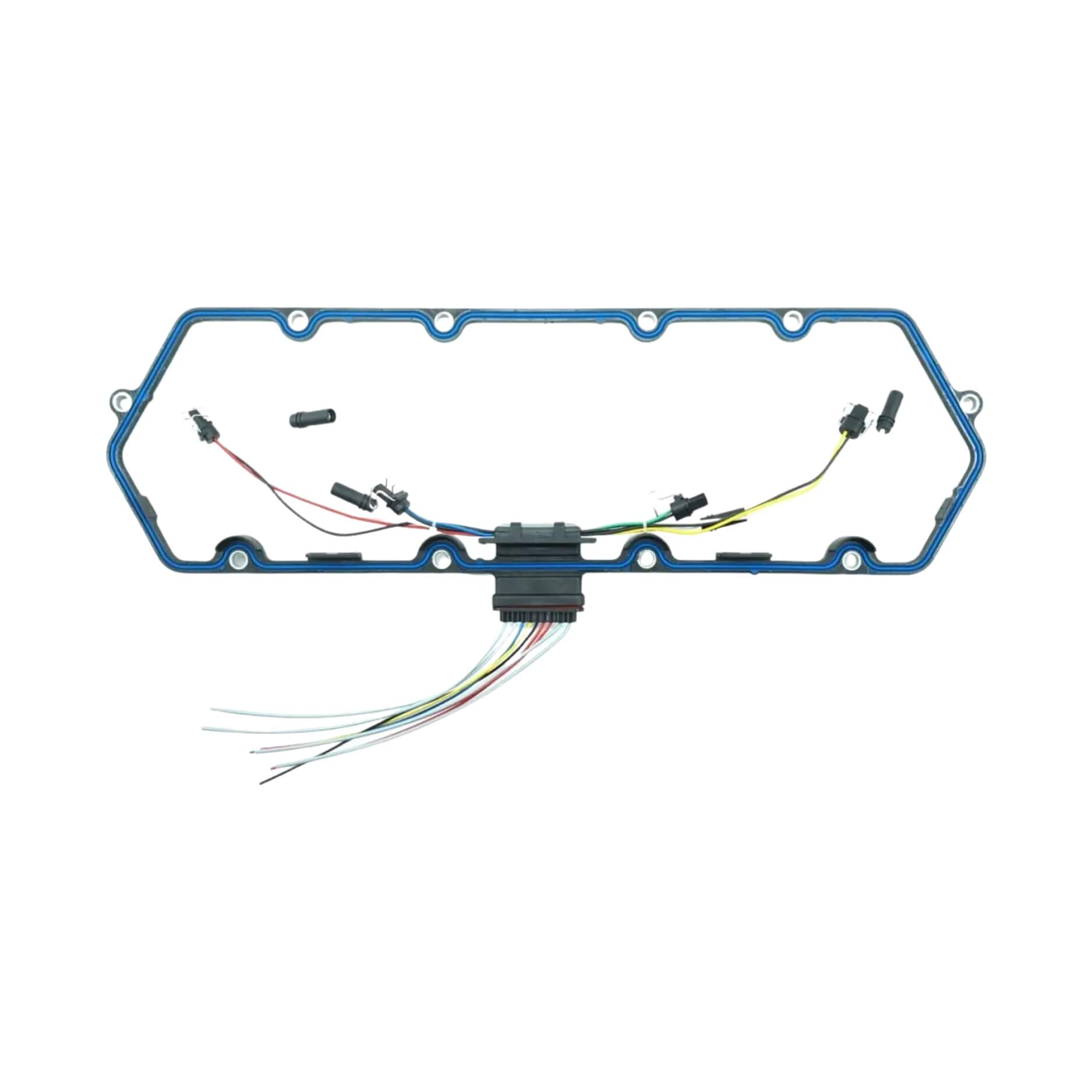 Junta tapa de punterias ( 1 lado) para Ford 7.3 l. V8, 16 Válvulas, E-350 98/03, E-350 SD 99/00, E-450 SD 00/03, E-550 SD 02/03, Econoline SD 96/99, F-250SD, F-350SD, F-450 SD, F-550 SD 99/03, Diesel, International, Power Stroke Electrónico; 1 Pz., Termoplástico, con Arnes, Para 1 Cabeza VSX-2682182