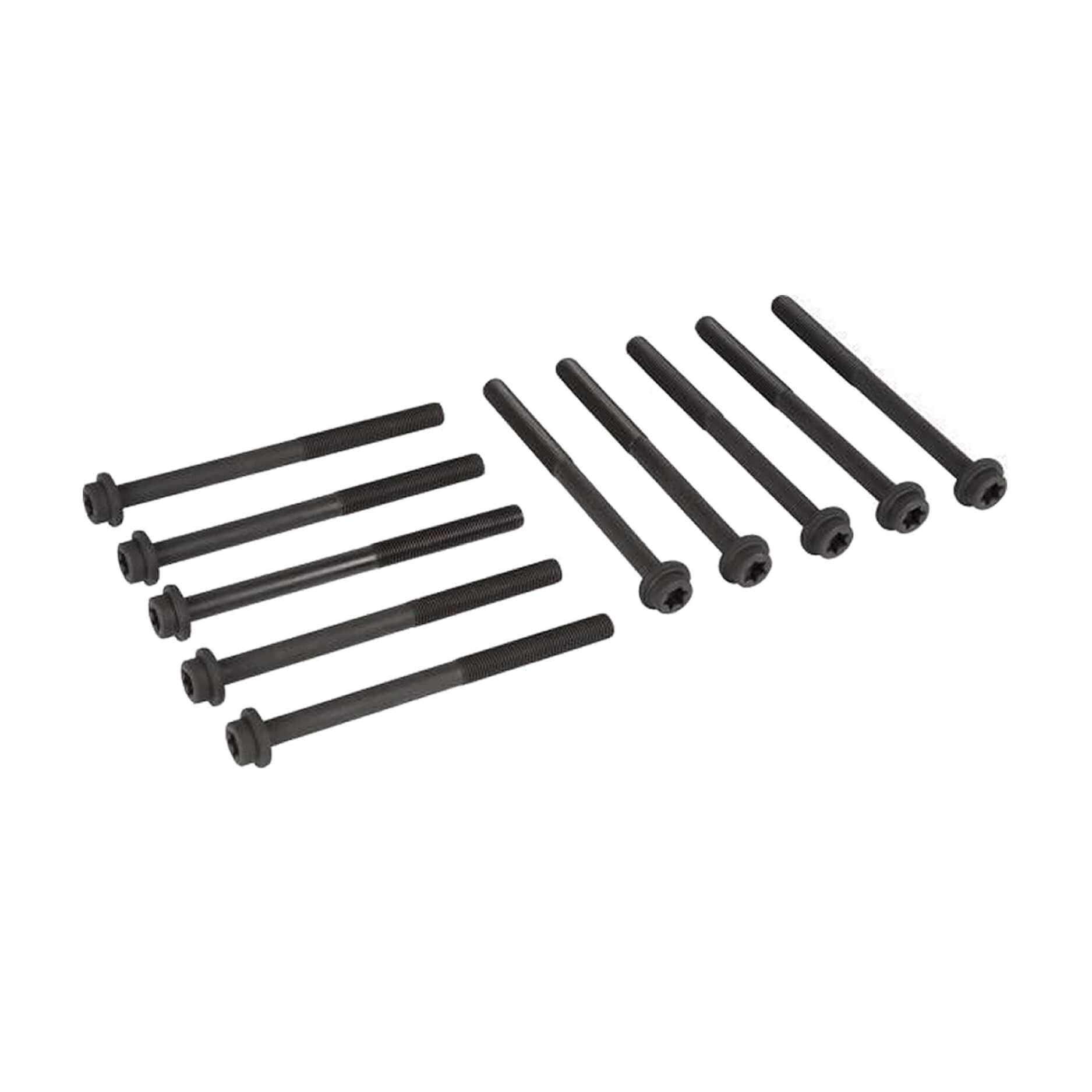 Juego de 10 tornillos para cabeza Mazda 2.5 l. PY-VPTS, PYZ4, S5-DPTR, S5-DPTS, S5Y2, S5Y5, S5Y6, S5Y7, S5Y8, S5Y9, S8Y1, S8Y2 Mazda 6 16- , CX-5 18- , CX-50 18- , CX-8 18- , CX-9 16- , DOHC 16 Valvulas Diámetro Tornillo [mm]: 11 Largo Tornillo [mm]: 145.5 Paso de cuerda [mm]: 1.25 14-12062-01