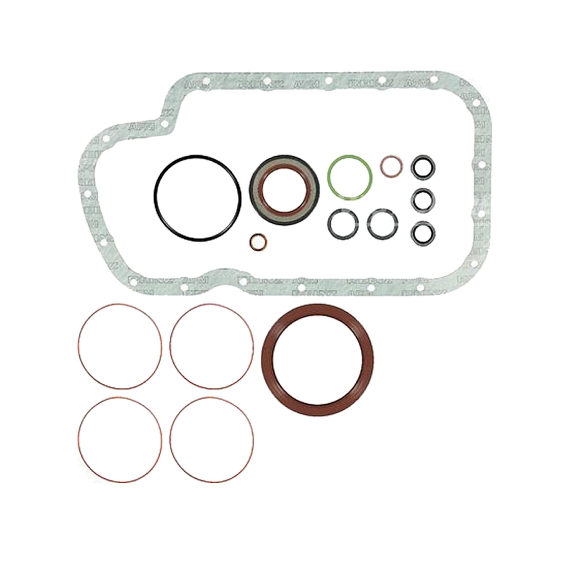 Ligas de camisas con juntas inferiores para Peugeot 1.4 l., (1360cc) SOHC, 8 Válvulas, L4 TU3JP (KFW), 206, 207 Compact, (2000-2011) 08-33674-01