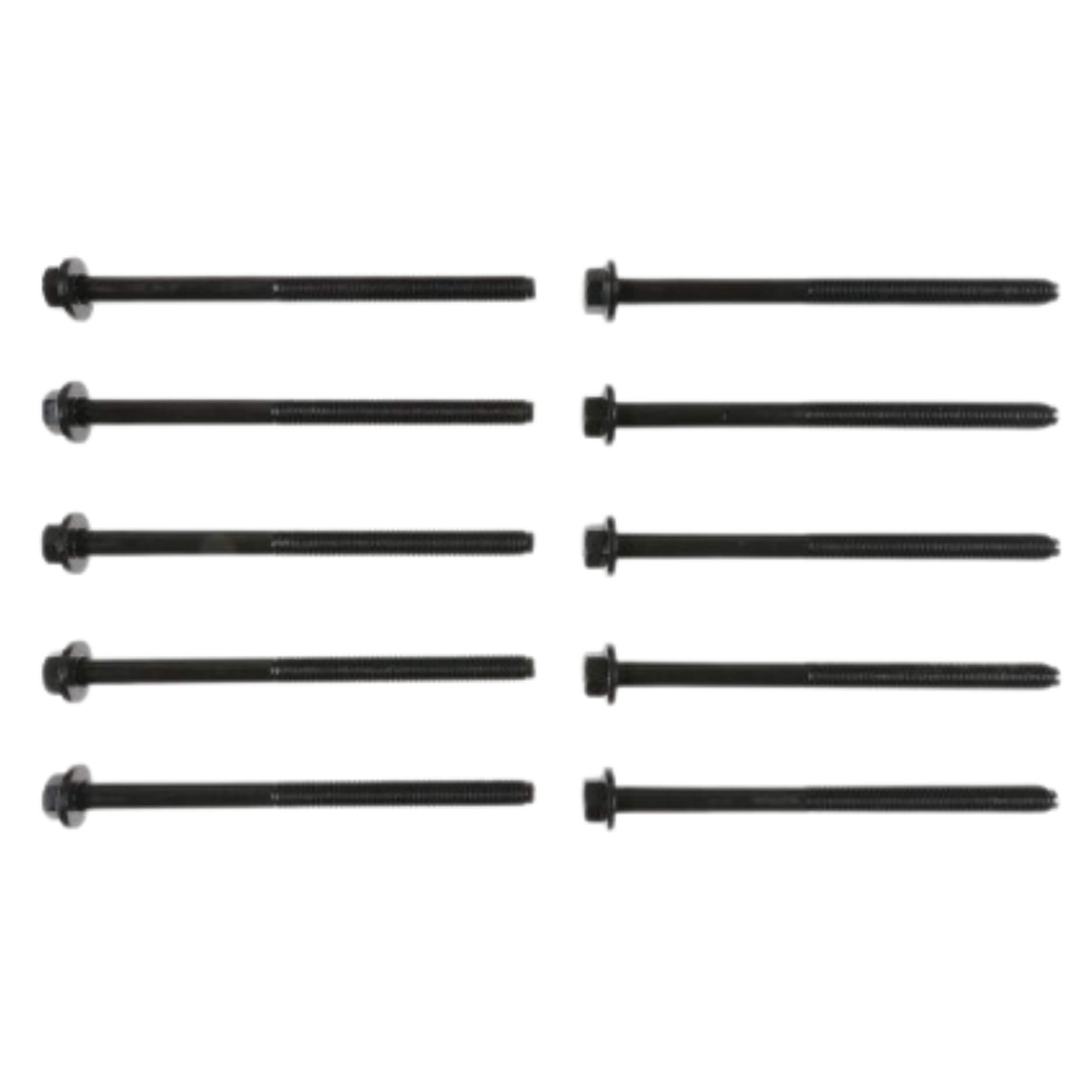Juego de 10 tornillos de cabeza para Ford Navistar 6.0 / 6.4 l. Power Stroke Diesel Turbo E-350 E-450 F-250 F-350 F-450 F-550 V8, 32V, OHV, Pick Up , F-250, 350, 450, 550 Super Duty Motor 391Cu. Powerstroke Turbo Diesel. 08/14, Maxxforce 7, Biturbo Diámetro Tornillo [mm]: 14 Largo Tornillo [mm]: 195 Paso de cuerda [mm]: 2.0 14-10093-01
