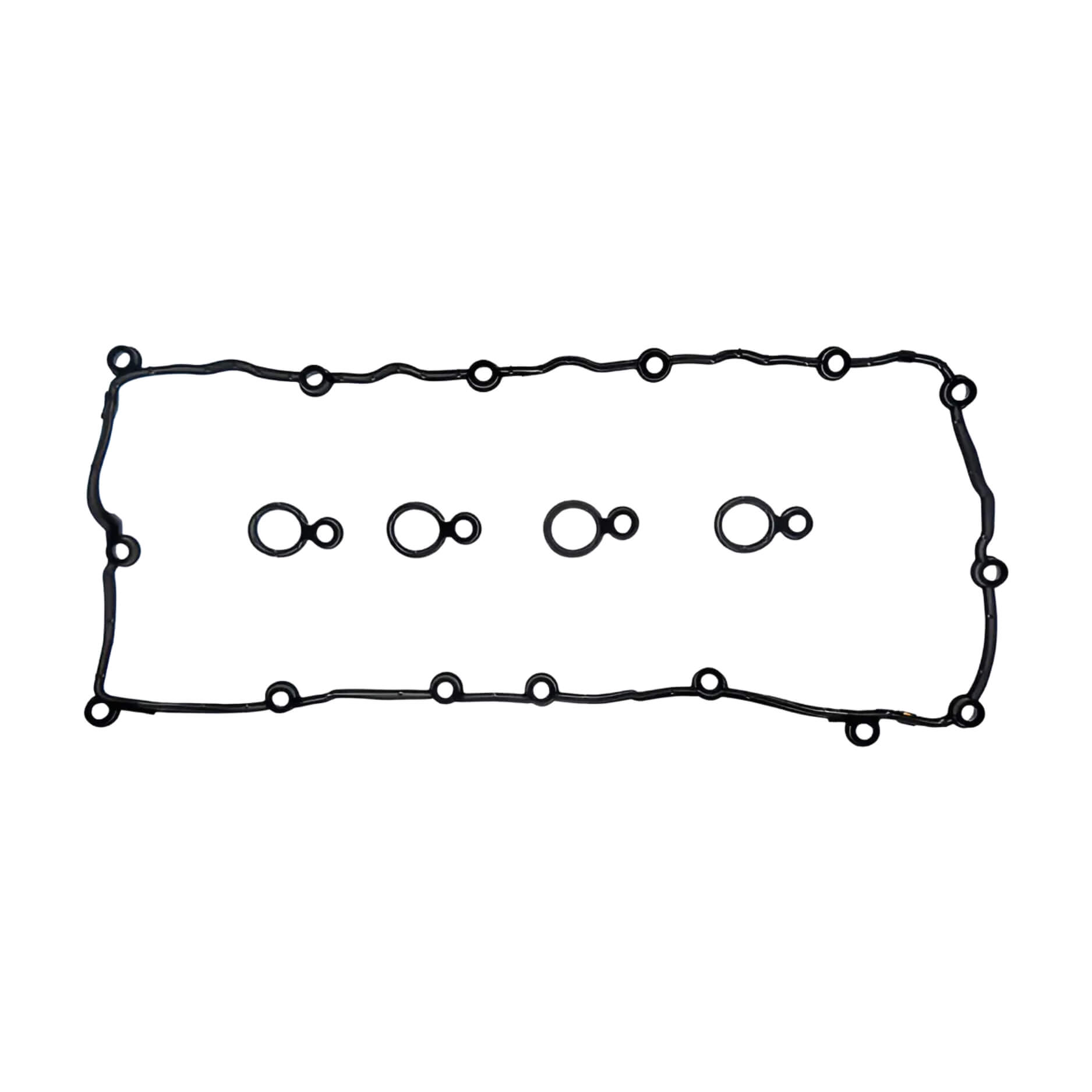 Junta tapa de punterias para Chrysler, Dodge, Jeep, Ram, 2.4 l., L4, 16 Válvulas, SOHC, 200, Renegade, Promaster 15/17, Dart 13/16, Cherokee 14/17, ED6; 5 Pzas., Silicon VSX-1140072