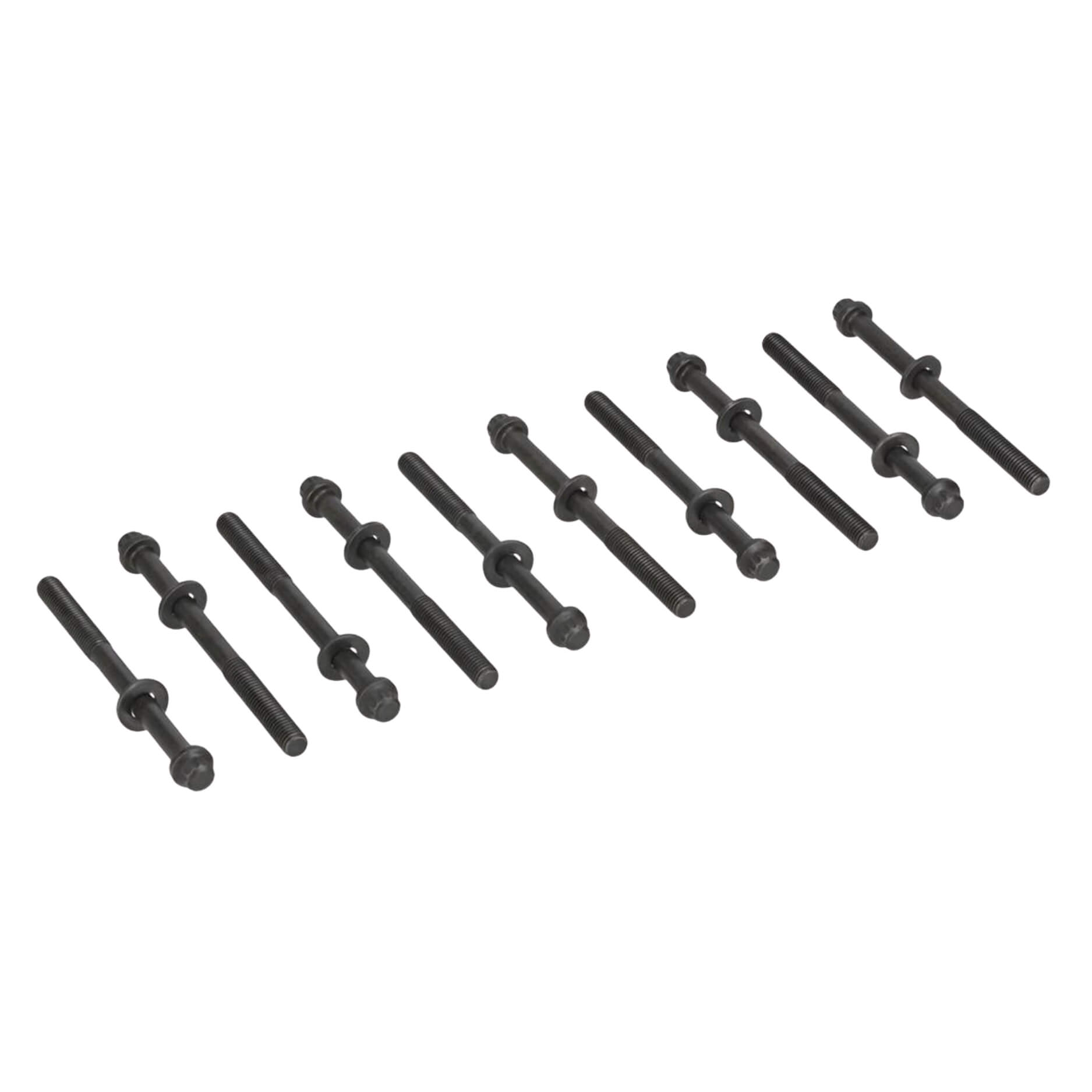 Juego de 10 tornillos para Suzuki, 1.4 l., L4, 16 Válvulas, DOHC, Turbo, Swift 20/21, Vitara, S-Cross 17/21, K14C, Boosterjet, sport Diámetro Tornillo [mm]: 10 Largo Tornillo [mm]: 121.5 Paso de cuerda [mm]: 1.5 14-17718-01