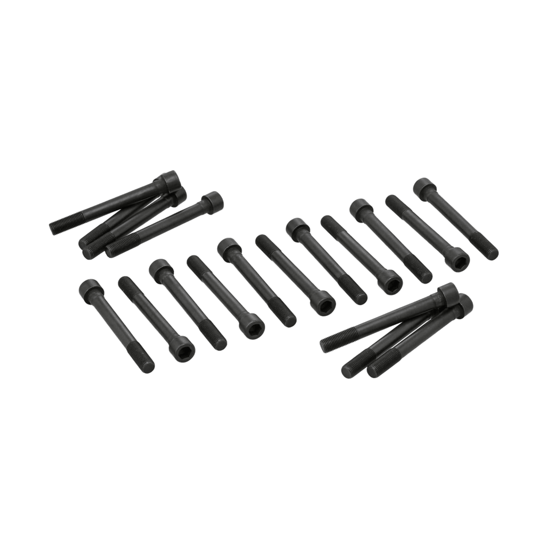 Juego de 18 tornillos de cabeza para Hyundai 2.5 l. H100, Mitsubishi 4D56, D4BH 8 válvulas, SOHC, Turbo Diesel L4 96/11 Diámetro Tornillo [mm]: 12 Largo Tornillo [mm]: 1.5 Paso de cuerda [mm]: 105 14-55015-01